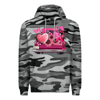 Slate Camo cancer truck back view Premium Hoodie - NancyCooperArtShop