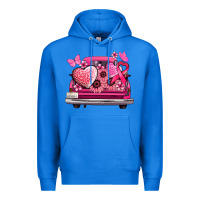 True Royal cancer truck back view Premium Hoodie - NancyCooperArtShop