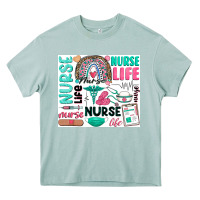 Arona nurse life Heavy Core Tee - Zillion Design Studio