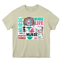 Mossy nurse life Heavy Core Tee - Zillion Design Studio