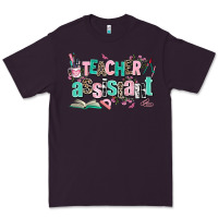Plum teacher assistant Premium Tee - AdoDesignShop