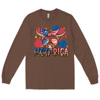 Chestnut moo rica Long Sleeve Tee - MaliasSmallBusiness