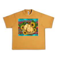 Peanut Butter western chicks coop animals sunflowers cactus serape leopard turquoise Urban Heavy Tee - Artiststas