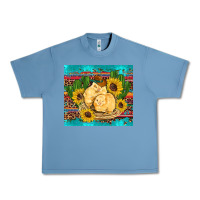 Pebble Blue western chicks coop animals sunflowers cactus serape leopard turquoise Urban Heavy Tee - Artiststas
