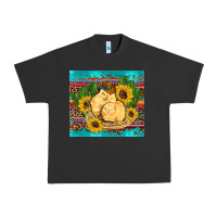 Western Chicks Coop Animals Sunflowers Cactus Serape Leopard Turquoise Urban Heavy Tee | Teevron