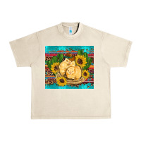 Sandshell western chicks coop animals sunflowers cactus serape leopard turquoise Urban Heavy Tee - Artiststas
