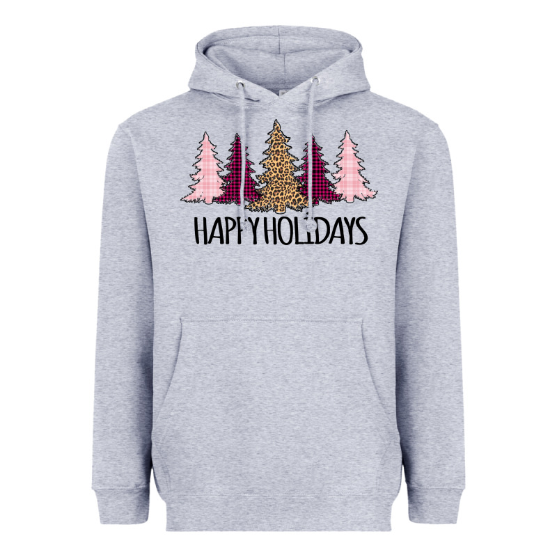 Happy Holidays Tree Heavyweight Hoodie by Bettercallsaul | Teevron