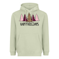 Matcha Happy Holidays Tree Heavyweight Hoodie - Bettercallsaul