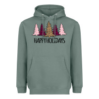 Sage Happy Holidays Tree Heavyweight Hoodie - Bettercallsaul