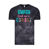 Cloud Black cupid find me a cowboy Vintage Tee - AdoDesignShop