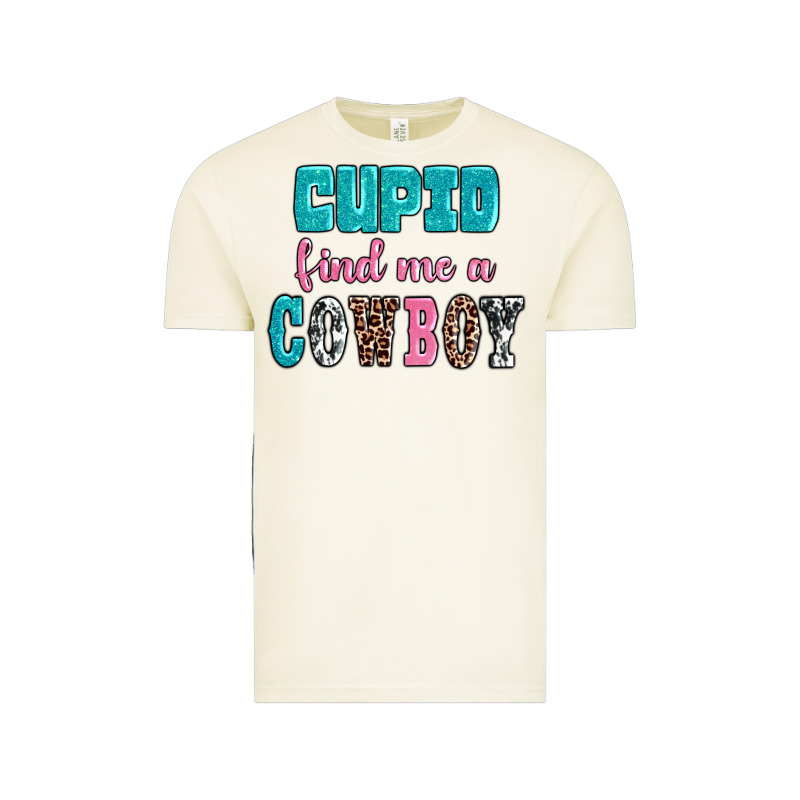 Cupid Find Me A Cowboy Vintage Tee by AdoDesignShop | Teevron