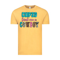 Vintage Mustard cupid find me a cowboy Vintage Tee - AdoDesignShop