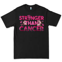 Black Stronger Than Cancer Premium Tee - texasbilliewilder