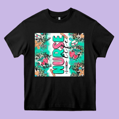 Nurse Life Heavy Core Tee Designed By Zillion Design Studio