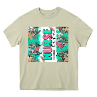 Mossy nurse life Heavy Core Tee - Zillion Design Studio
