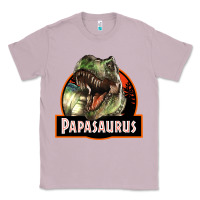 Lilac Western Papasaurus Papa Dinosaur Classic Tee - LillyAllenDesigns