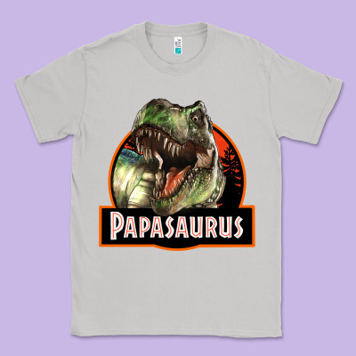 Western Papasaurus Papa Dinosaur Classic Tee Designed By Lillyallendesigns