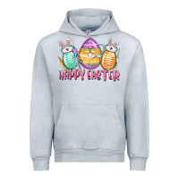 Heather Grey Happy Easter Nurse eggs Easter Day Urban Hoodie - CowGirlArtShop