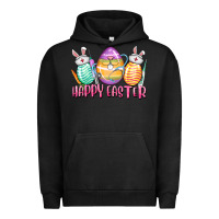 Pigment Black Happy Easter Nurse eggs Easter Day Urban Hoodie - CowGirlArtShop