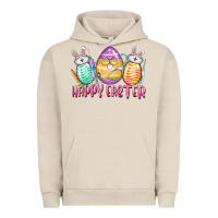 Pigment French Oak Happy Easter Nurse eggs Easter Day Urban Hoodie - CowGirlArtShop