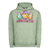 Pigment Oil Green Happy Easter Nurse eggs Easter Day Urban Hoodie - CowGirlArtShop