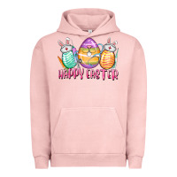 Pigment Salmon Happy Easter Nurse eggs Easter Day Urban Hoodie - CowGirlArtShop
