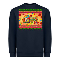 Navy autism awareness love Heavyweight Sweatshirt - BarkalooDesign