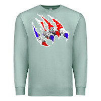 Seafoam American Flag Claw Premium Sweatshirt - Bettercallsaul