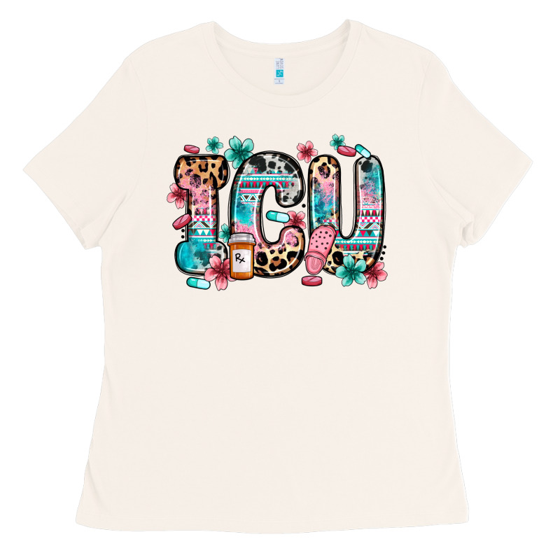 Icu Intensive Care Unit Ladies Tee by Zillion Design Studio | Teevron
