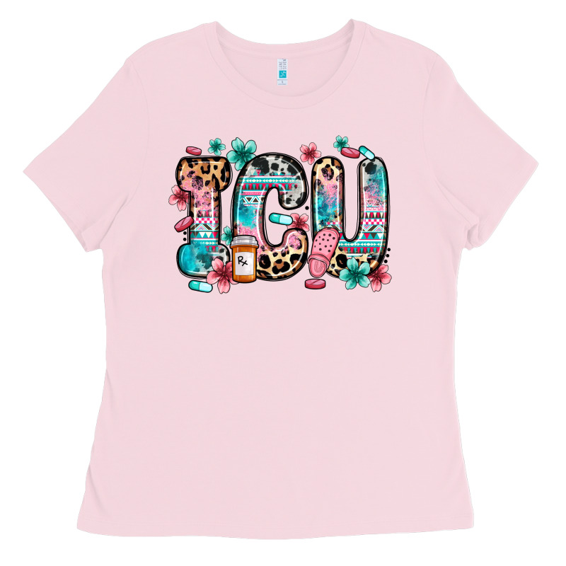 Icu Intensive Care Unit Ladies Tee by Zillion Design Studio | Teevron
