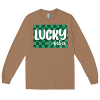 Toasted Coconut lucky vibes Long Sleeve Tee - MaliasSmallBusiness