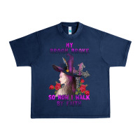 Navy my broom broke Urban Heavy Tee - AdoDesignShop