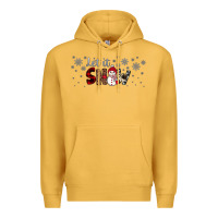Mustard Christmas let it snow Premium Hoodie - JahusDesignShop