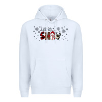 White Christmas let it snow Premium Hoodie - JahusDesignShop