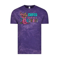 Cloud Purple velantines day cupid find me a cowboy Vintage Tee - AdoDesignShop