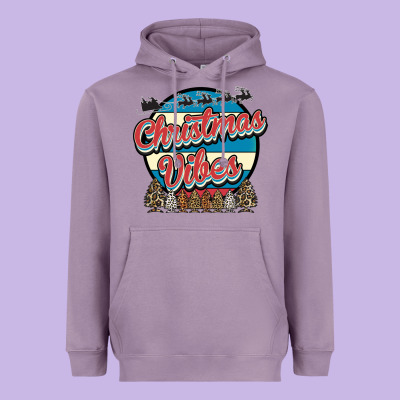 Christmas Vibes Heavyweight Hoodie Designed By Bettercallsaul
