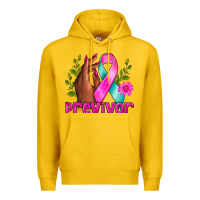 Lemon Previvor Breast Cancer Premium Hoodie - NancyCooperArtShop