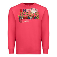 Cardinal She Jesus America Too Premium Sweatshirt - Bettercallsaul
