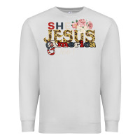 Dove Grey She Jesus America Too Premium Sweatshirt - Bettercallsaul