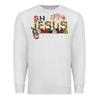 Oatmeal Heather She Jesus America Too Premium Sweatshirt - Bettercallsaul