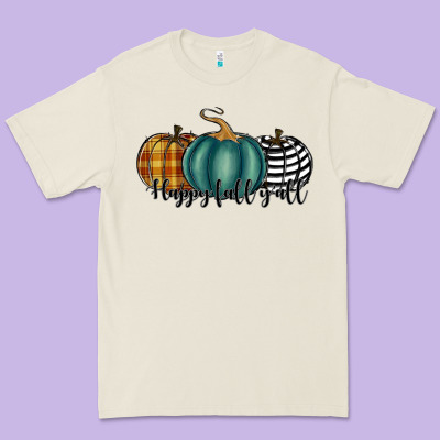 Happy Fall Y'all Pumkins Premium Tee Designed By Ranaportraitstore