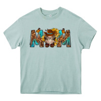 Arona mom with bull skull Heavy Core Tee - texasbilliewilder