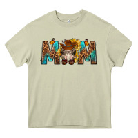 Mossy mom with bull skull Heavy Core Tee - texasbilliewilder