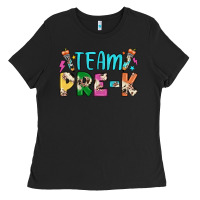 Black team pre k Ladies Tee - JahusDesignShop