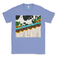 Colony Blue cowhide sunflowers cactus Classic Tee - Jasminsmagicworld