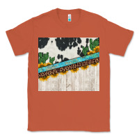 Copper cowhide sunflowers cactus Classic Tee - Jasminsmagicworld