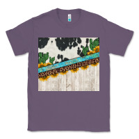 Lavender cowhide sunflowers cactus Classic Tee - Jasminsmagicworld