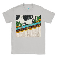 Moon Dust cowhide sunflowers cactus Classic Tee - Jasminsmagicworld