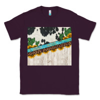 Plum cowhide sunflowers cactus Classic Tee - Jasminsmagicworld