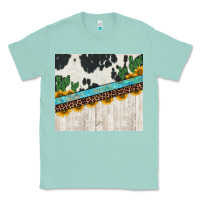 Seafoam cowhide sunflowers cactus Classic Tee - Jasminsmagicworld